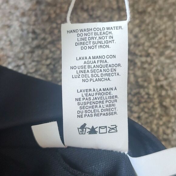 New With Tag Bleu Rod Beattie Size 6 Don't Mesh With Me One-piece Black Swimsuit - Picture 10 of 12